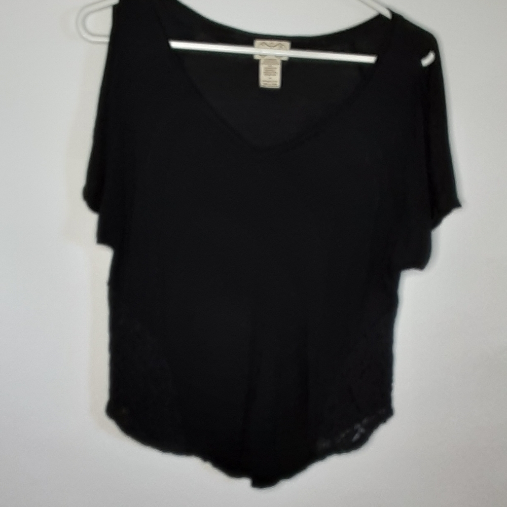Eyelash Couture lace Top Sz Med